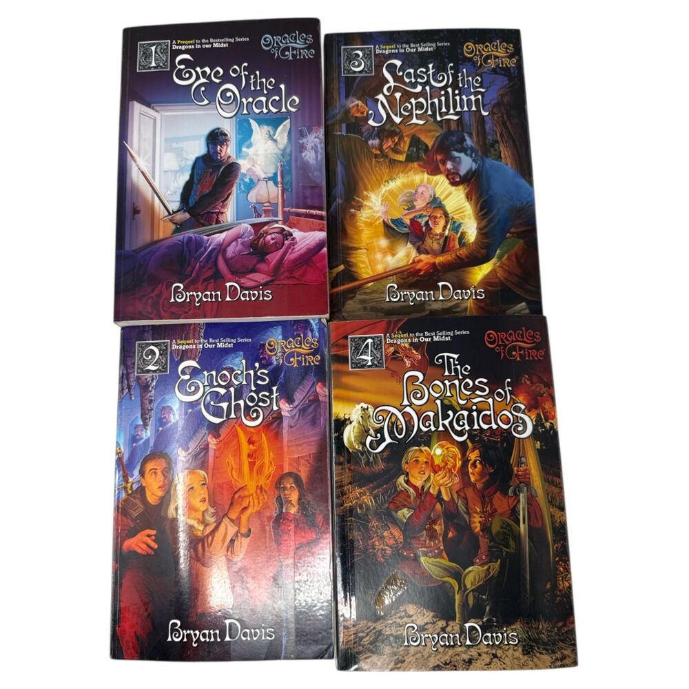 Oracles of Fire Books 1-4 B Davis young adult reading friendship supernatural